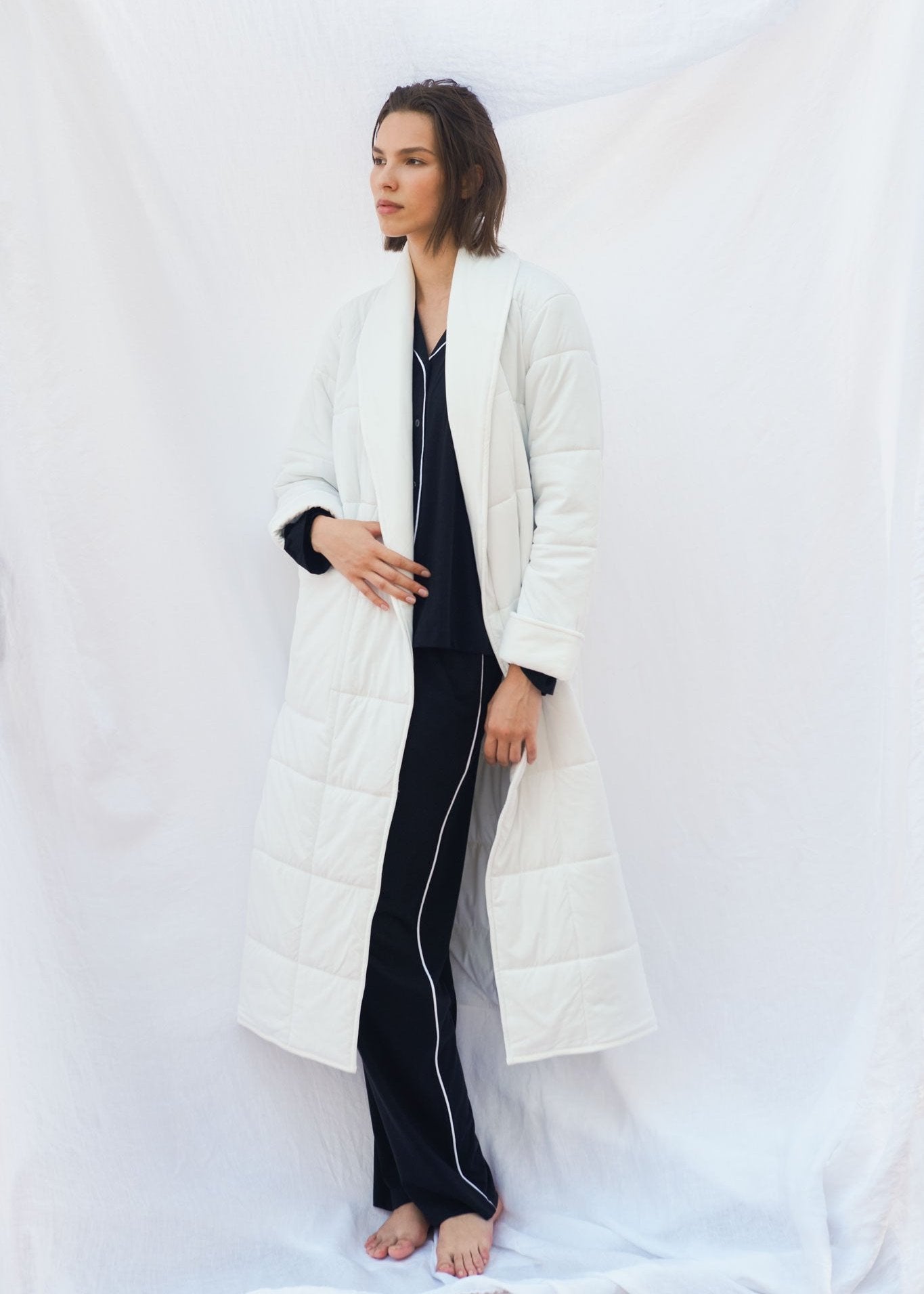 Sierra Robe|White