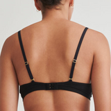 Gelina Triangle Bralette|BLACK