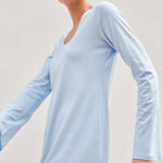 Carmine Sleepshirt|Blue Breeze