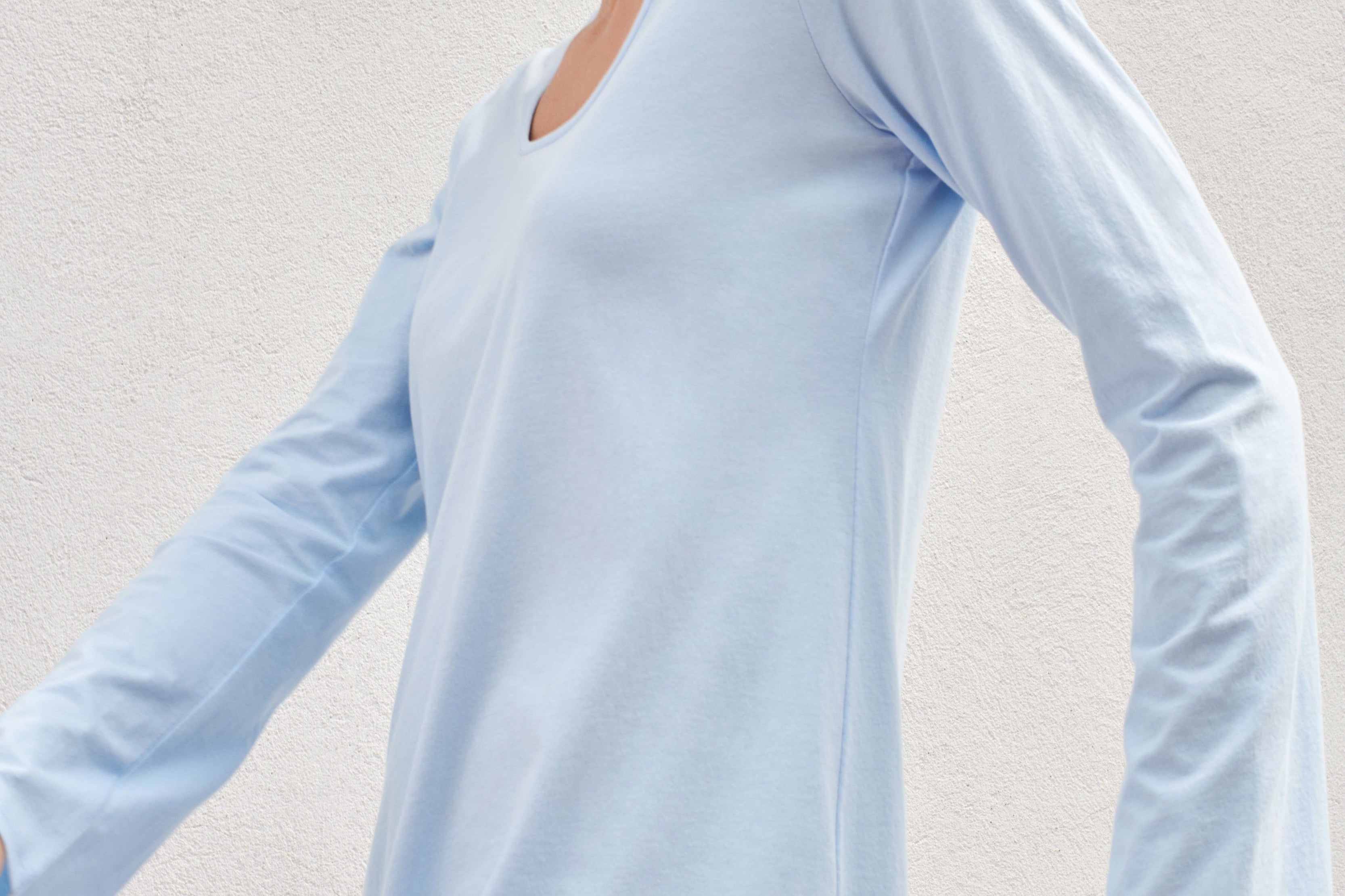 Carmine Sleepshirt|Blue Breeze