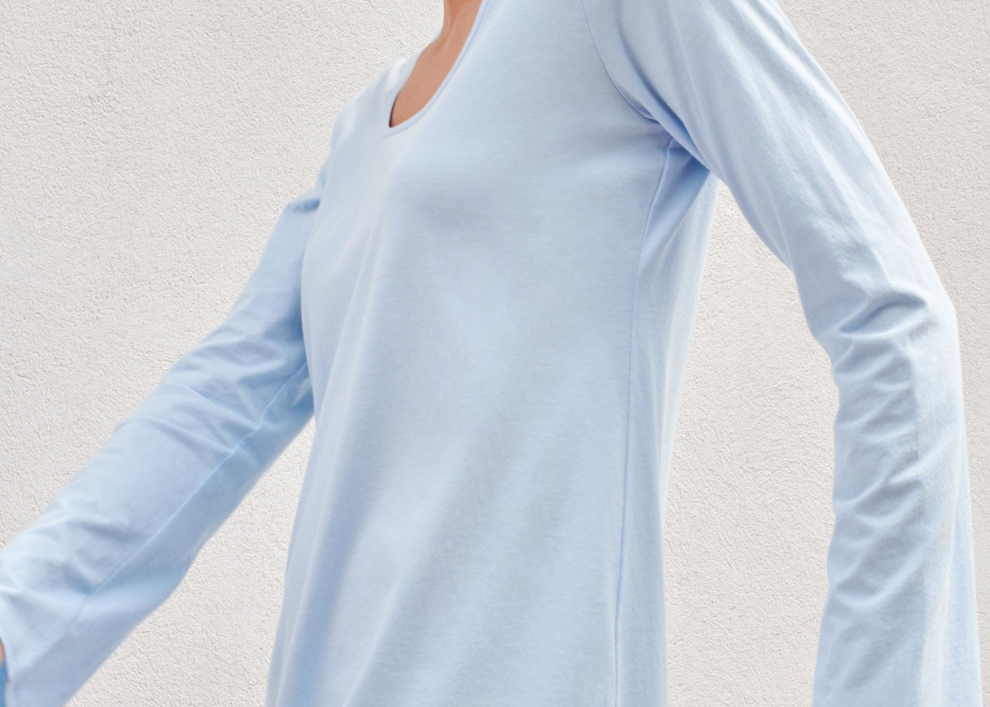 Carmine Sleepshirt|Blue Breeze