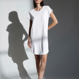 Carissa Sleepshirt|White